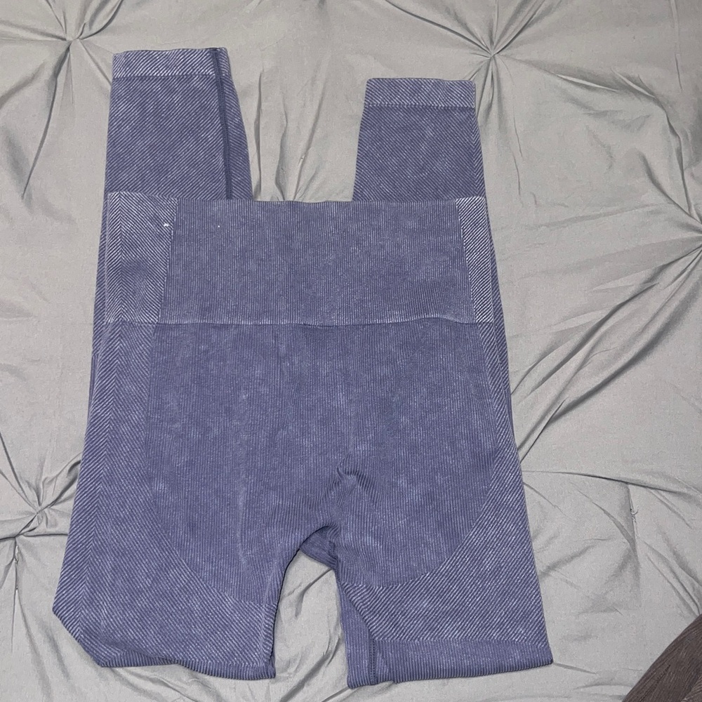 Target Purple And Brown Bundle Pair Of Ribbed Stretch Leggings - Picture 9 of 13